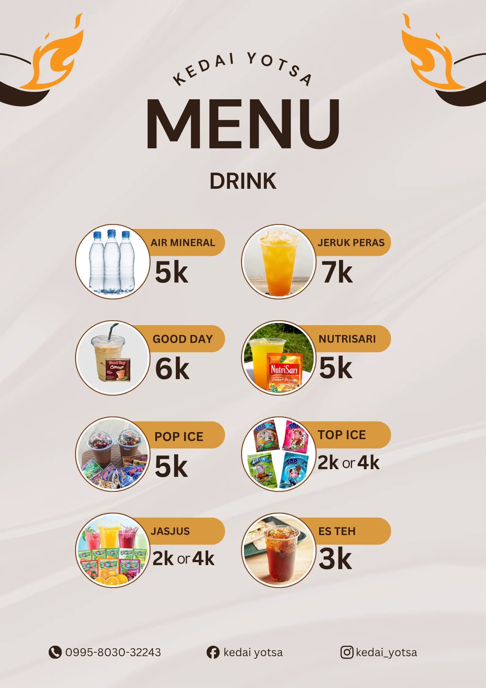 Poster Minuman